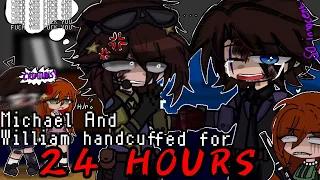 Michael And William Afton Handcuffed For 24 Hours || Gacha Club