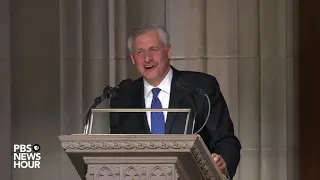 WATCH: Presidential biographer Jon Meacham delivers eulogy at George H.W. Bush funeral