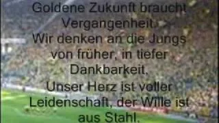 BVB Borussia Dortmund Am Borsigplatz geboren mit Liedtext