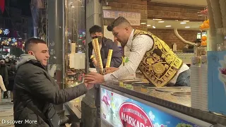 İce Cream Turkish Man Prank to Costumer in  İstanbul Turkey