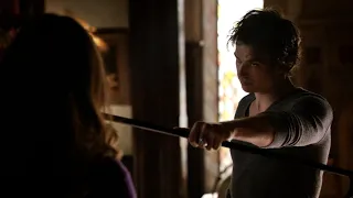 TVD 6x17 - Damon's mom is alive, Elena wanna use her to make Stefan turn his humanity back on | HD