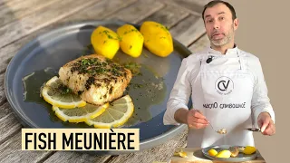 How to pan fry fish MEUNIERE I French cuisine classic recipe