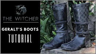 The Witcher Cosplay- Geralt's Boots Tutorial