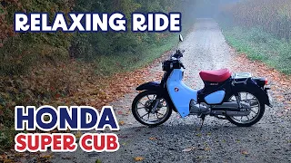 Relaxing Morning Ride on the Honda Super Cub