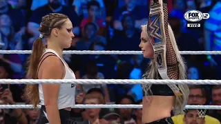Ronda Rousey confronta a Liv Morgan antes de SummerSlam 2022  - WWE Smackdown 29/07/2022 (Español)