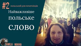 Найважливіше слово польської мови// Польська мова для початківців #2