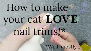 How to trim your cat's nails! Helpful tips and suggestions