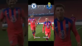 Chelsea path to victory UCL 2021 #football #ucl #shorts