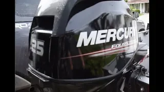 How to change Mercury 25HP Outboard Oil