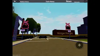 Seamtree level crossing , Roblox