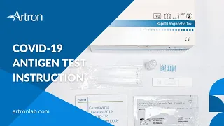 COVID 19 Antigen Test Instruction Video | Artron Laboratories