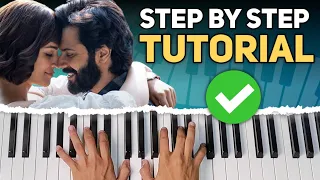 Apna Bana Le - Easy Piano tutorial with notes & chords - Hindi Songs piano tutorial - PIX Series