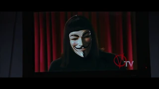 V for Vendetta — Tv Konuşması / 1080p HD