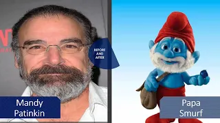 The Cast Of Voice Actors of Smurfs The Lost Village 2017 Before And  After and Short Movie Review