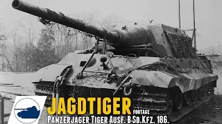 Rare Jagdtiger WW2 footage