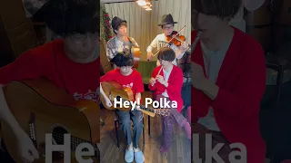 Hey!Polka【Patrick's/パトリックス】 #ケルト音楽 #fiddle #tinwhistle #アイリッシュ音楽 #bodhran #アイリッシュ #irish #japan