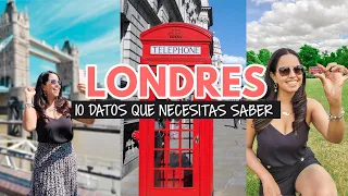 10 datos que tienes que saber antes de viajar a Londres