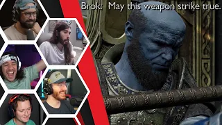 Lets Player's Reaction To Brok Blessing The Draupnir Spear - God Of War:Ragnarök