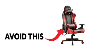 5 Reasons Gaming Chairs Are A SCAM