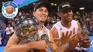 Así celebró el título el Real Madrid sobre el parqué del Palau | Playoff Final Liga Endesa