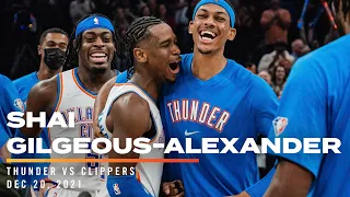 Highlights | Shai Gilgeous-Alexander vs Clippers 12/18/2021