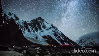 Nighttime Ambience, Milky Way - 4K Grand Teton and Milky Way - Nature Sound