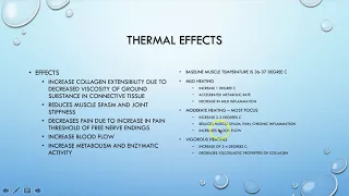 Ultrasound 8 Effects Thermal and Cavitation and Microstreaming
