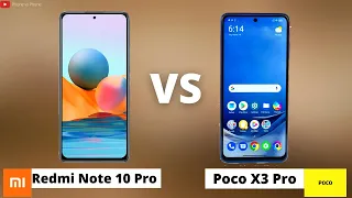 Xiaomi Redmi Note 10 Pro vs Xiaomi Poco X3 Pro