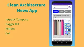 Clean Arcitecture News App Using Jetpack Compose