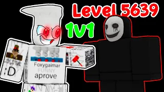 1v1ing THE HIGHEST LEVEL IN THE WORLD😱😨 | Roblox Flee The Facility