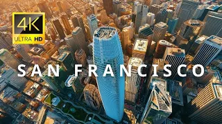 San Francisco, California, USA 🇺🇸 in 4K ULTRA HD HDR 60FPS Video by Drone