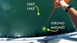 What Will My Giant Magnet Pull From Deep Lake?