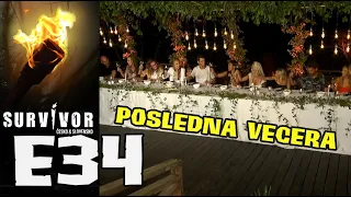 SURVIVOR Česko & Slovensko E34 - Posledná večera