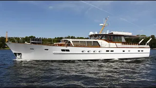 1964 Feadship Stole the Show - Motoryacht Serena Tour