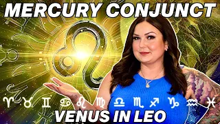 Mercury Conjunct Venus in Leo 2023 | All 12 Signs