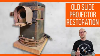 Old Slide Projector Restoration - Rusty And Almost Forgotten