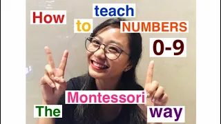 #Montessori at Home with Mia Episode 3: How to teach numbers 0-9