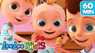 Apples and Bananas - LooLoo Kids Nursery Rhymes and Children`s Songs