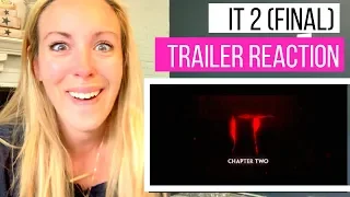 It Chapter 2 Final Trailer Reaction