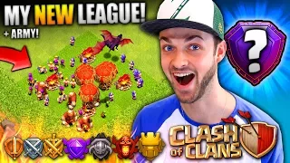 MY NEW LEAGUE RANK (+ BEST ARMY)! - Clash Of Clans