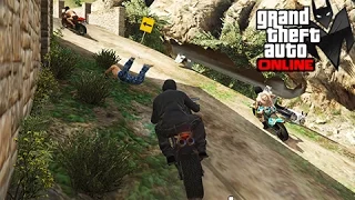 GTA V Online: FÚRIA EM DUAS RODAS #62: PISTA IRADA DO VALE TUDO