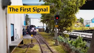 Installing Your First Atlas Model Railroad (ABS) Signal | Boomer Diorama ~ # 208