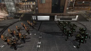 Halo Reach AI Battle - Grunts vs Drones