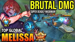 MELISSA BEST BUILD 2023 | TOP GLOBAL MELISSA GAMEPLAY | MOBILE LEGENDS ✓