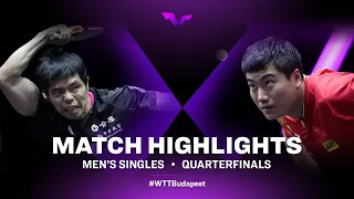 Chuang Chih-Yuan vs Liang Jingkun | MS | WTT Champions European Summer Series 2022 (QF)