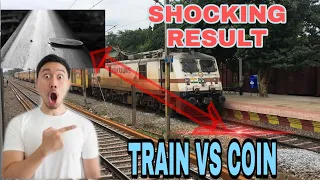 TRAIN VS COIN || EXPERIMENT || TRACKWORLD