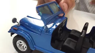 Bburago Jeep Wrangler 1:24 Diecast Model Review- Hobbytoys.co