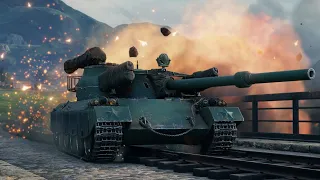 Тащим бой на WZ-122 TM в Tanks blitz