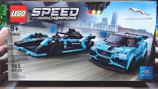 Pure build: LEGO Speed Champions Jaguar Formula E & I-PACE 76898