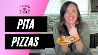 The Easiest Homemade pizzas! - Pita pizzas!